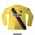Camiseta Manga Larga Barcelona Segunda Equipacion 2019-2020