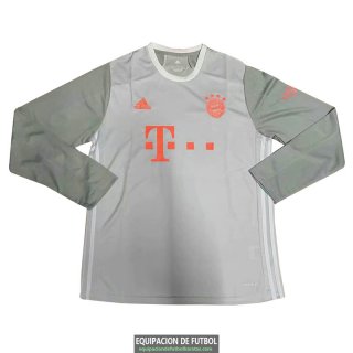 Camiseta Manga Larga Bayern Munich Segunda Equipacion 2020-2021