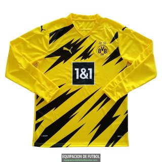Camiseta Manga Larga Borussia Dortmund Primera Equipacion 2020-2021