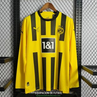 Camiseta Manga Larga Borussia Dortmund Primera Equipacion 2022/2023