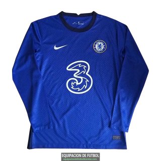 Camiseta Manga Larga Chelsea Primera Equipacion 2020-2021
