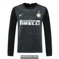 Camiseta Manga Larga Inter Milan Portero Black 2020/2021