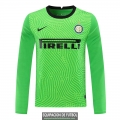 Camiseta Manga Larga Inter Milan Portero Green 2020/2021