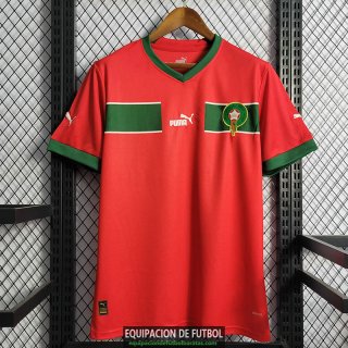 Camiseta Marruecos Primera Equipacion 2022/2023
