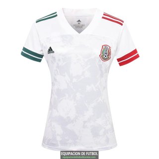 Camiseta Mexico Camiseta Mujer Segunda Equipacion 2020-2021