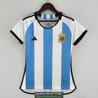 Camiseta Mujer Argentina Primera Equipacion 2022/2023