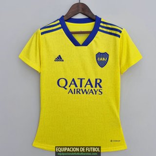 Camiseta Mujer Boca Juniors Tercera Equipacion 2022/2023