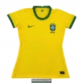 Camiseta Mujer Brasil Primera Equipacion 2020-2021