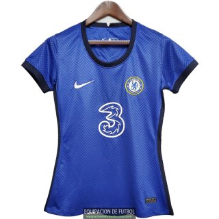 Camiseta Mujer Chelsea Primera Equipacion 2020-2021