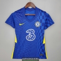 Camiseta Mujer Chelsea Primera Equipacion 2021/2022