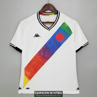 Camiseta Mujer CR Vasco Da Gama LGBTQIA 2021/2022