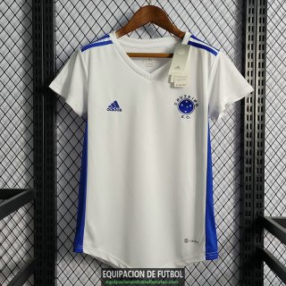 Camiseta Mujer Cruzeiro Segunda Equipacion 2022/2023