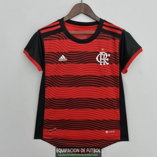 Camiseta Mujer Flamengo Primera Equipacion 2022/2023