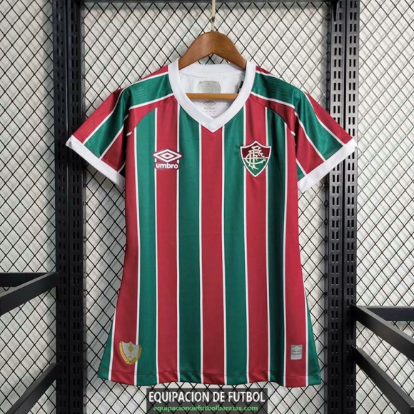Camiseta Mujer Fluminense FC Primera Equipacion 2023/2024