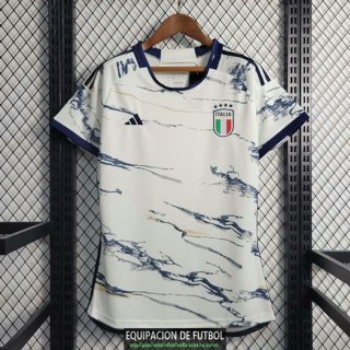 Camiseta Mujer Italia Segunda Equipacion 2023/2024