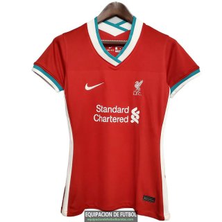 Camiseta Mujer Liverpool Primera Equipacion 2020-2021