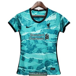 Camiseta Mujer Liverpool Segunda Equipacion 2020-2021