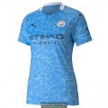 Camiseta Mujer Manchester City Primera Equipacion 2020-2021