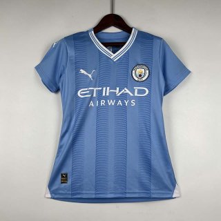 Camiseta Mujer Manchester City Primera Equipacion 2023/2024
