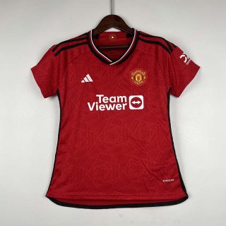 Camiseta Mujer Manchester United Primera Equipacion 2023/2024