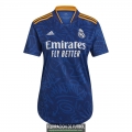 Camiseta Mujer Real Madrid Segunda Equipacion 2021/2022