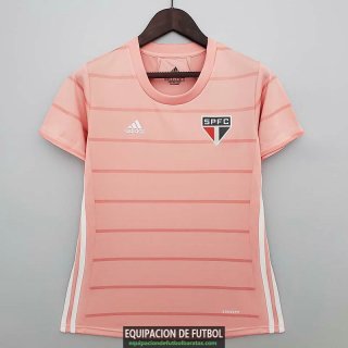 Camiseta Mujer Sao Paulo FC Training Pink IV 2021/2022