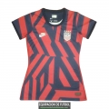 Camiseta Mujer USA Segunda Equipacion 2021/2022