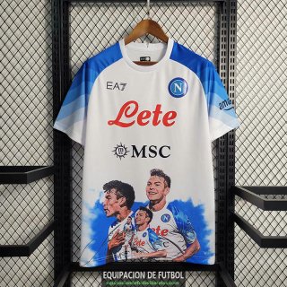 Camiseta Napoli Face Game Lozano 2022/2023