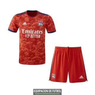 Camiseta Olympique Lyonnais Ninos Segunda Equipacion 2021/2022