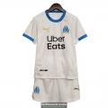 Camiseta Olympique Marseille Ninos Primera Equipacion 2020-2021