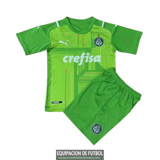 Camiseta Palmeiras Ninos Portero Green 2021/2022
