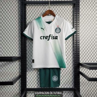 Camiseta Palmeiras Ninos Segunda Equipacion 2023/2024