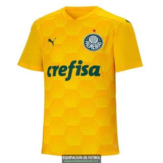 Camiseta Palmeiras Portero Yellow 2020-2021