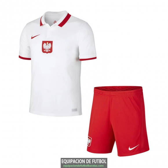 Camiseta Polonia Ninos Primera Equipacion 2021/2022