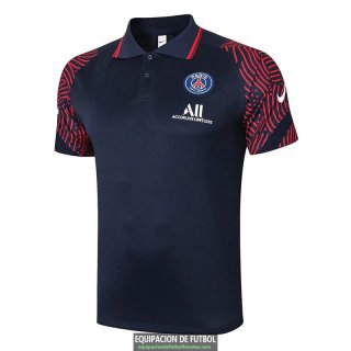 Camiseta PSG Polo Navy Red 2020-2021