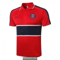 Camiseta PSG Polo Red 2020-2021