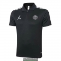 Camiseta PSG x Jordan Polo Black 2020-2021