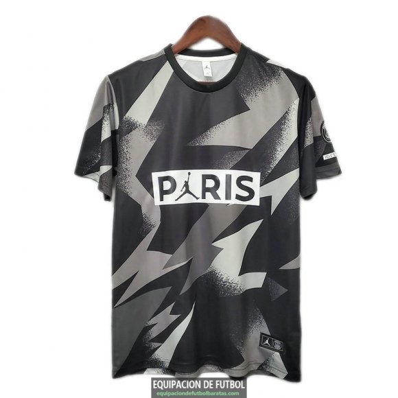 Camiseta PSG x Jordan Training Gray 2020-2021