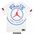 Camiseta PSG x Jordan Training White Big Logo 2020-2021