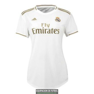 Camiseta Real Madrid Camiseta Mujer Primera Equipacion 2019-2020