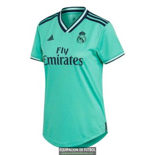 Camiseta Real Madrid Camiseta Mujer Tercera Equipacion 2019-2020