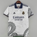 Camiseta Real Madrid Dragon White 2022/2023