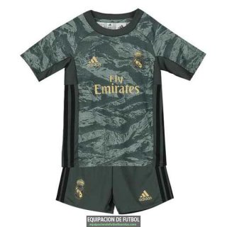 Camiseta Real Madrid Ninos Segunda Equipacion Portero 2019-2020
