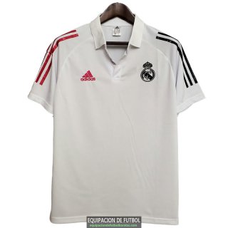 Camiseta Real Madrid Polo White 2020-2021