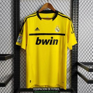 Camiseta Real Madrid Portero Yellow Retro Primera Equipacion 2011/2012