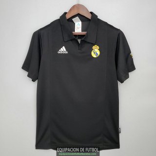 Camiseta Real Madrid Retro Segunda Equipacion Champions League 2002/2003