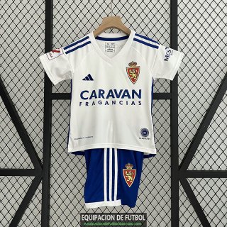 Camiseta Real Zaragoza Ninos Primera Equipacion 2023/2024