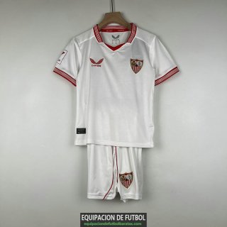 Camiseta Sevilla Ninos Primera Equipacion 2023/2024