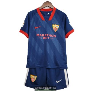 Camiseta Sevilla Ninos Tercera Equipacion 2020-2021