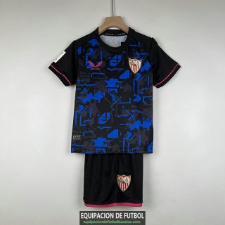 Camiseta Sevilla Ninos Tercera Equipacion 2023/2024